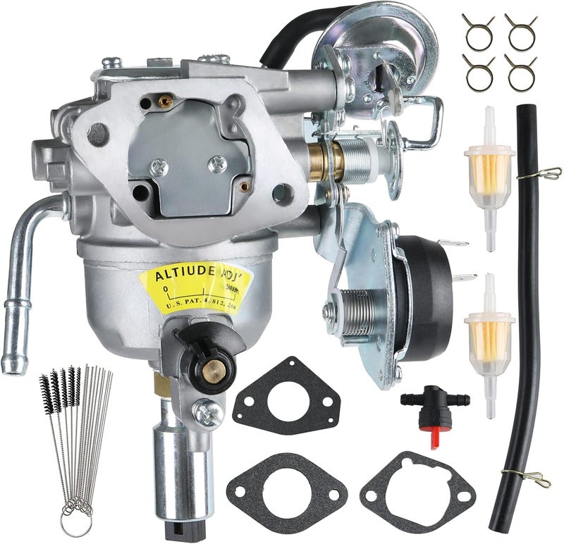 Tang 541-0765 Carburetor Fits for Onan 5500 7000 Grand Marquis Gold Generator HGJAA HGJAB-901D HGJAB-900 5.5HGJAB-6755K Replaces 5410765, 146-0774, 141-0983 With Cleaning Brush and Gaskets - Image 1